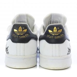 STAN SMITH W FWHT CBLK GDMTスニーカー シューズ 花柄刺繍 US6（2022