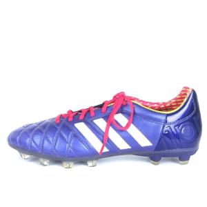 美品 パティーク 11Pro TRX FG サッカースパイク シューズ D67549 紫