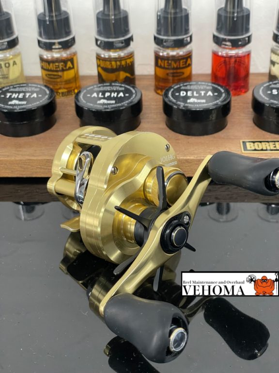 23カーディフXR C2000S オーバーホール - 関西・兵庫でリールの