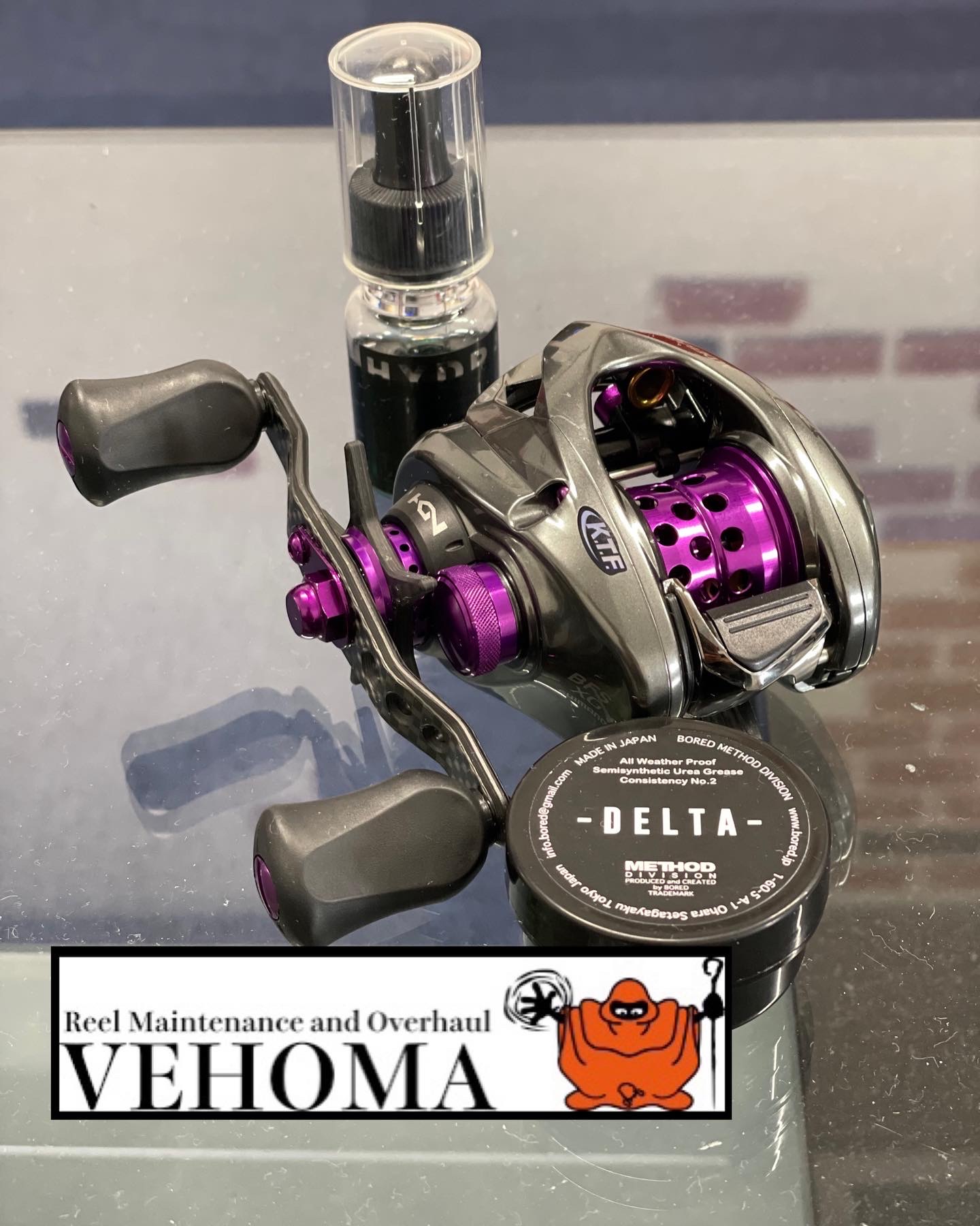 シマノ 16 アルデバラン BFS XG KTFコンプリート オーバーホール 回転