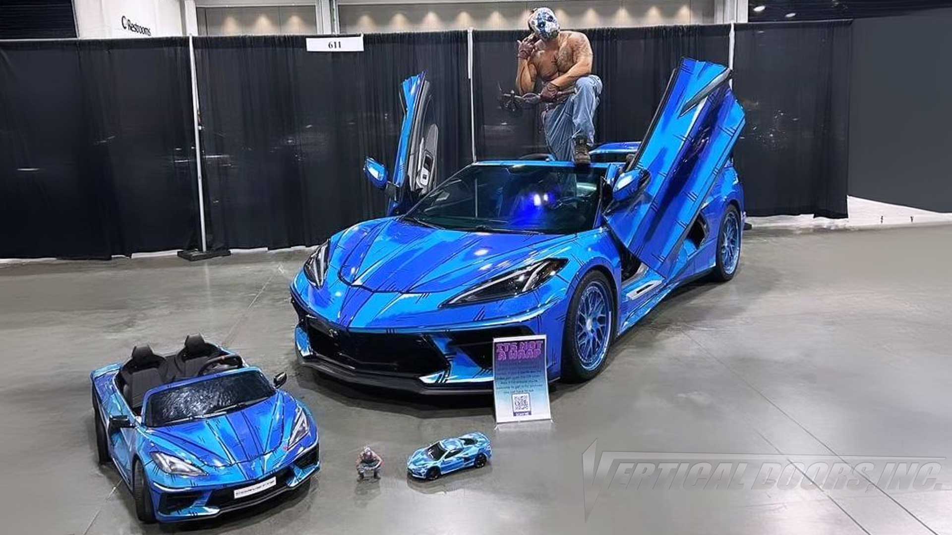 James's @manga_c8 Chevrolet Corvette C8 with a @kbmerone Spray