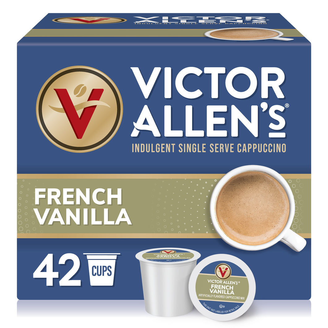 French Vanilla Cappuccino Single Serve Cups for Keurig K-Cup