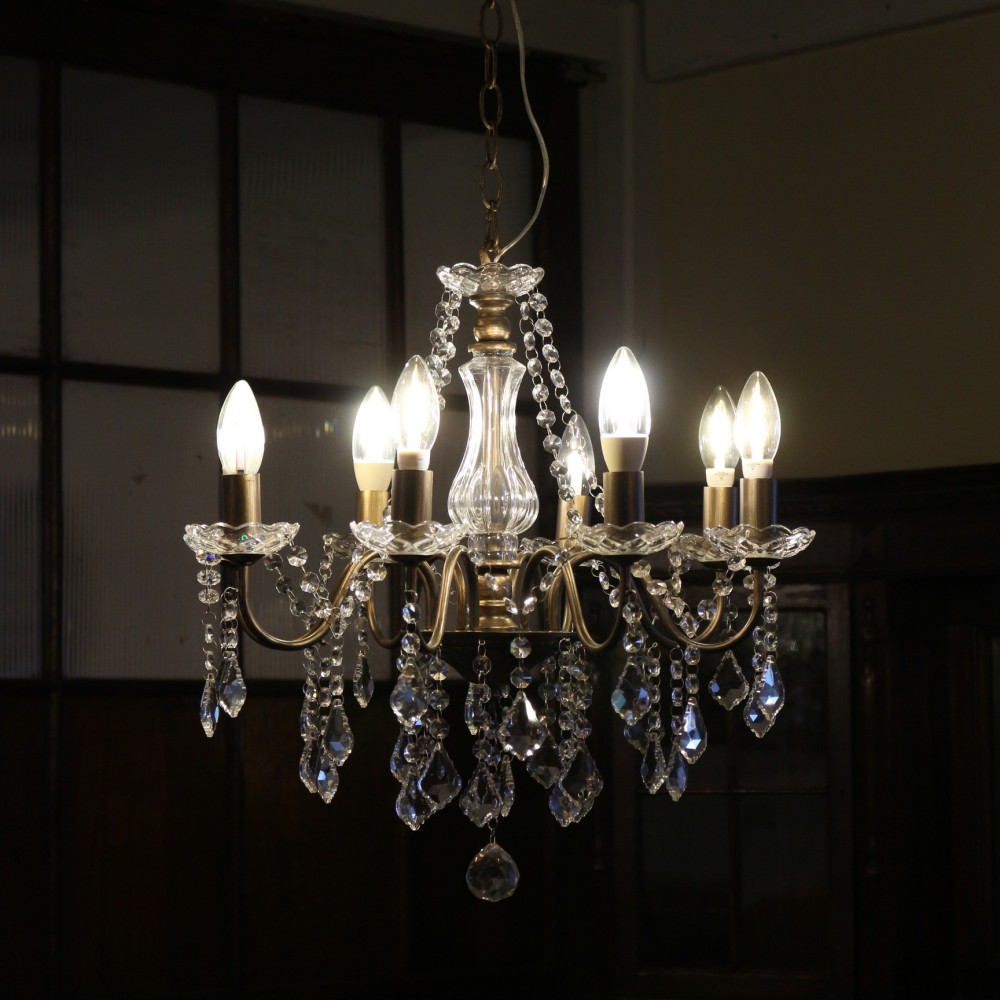 ときめく輝き♪ シャンデリア 8灯 OR1-OS-001-8AT – アンティーク家具