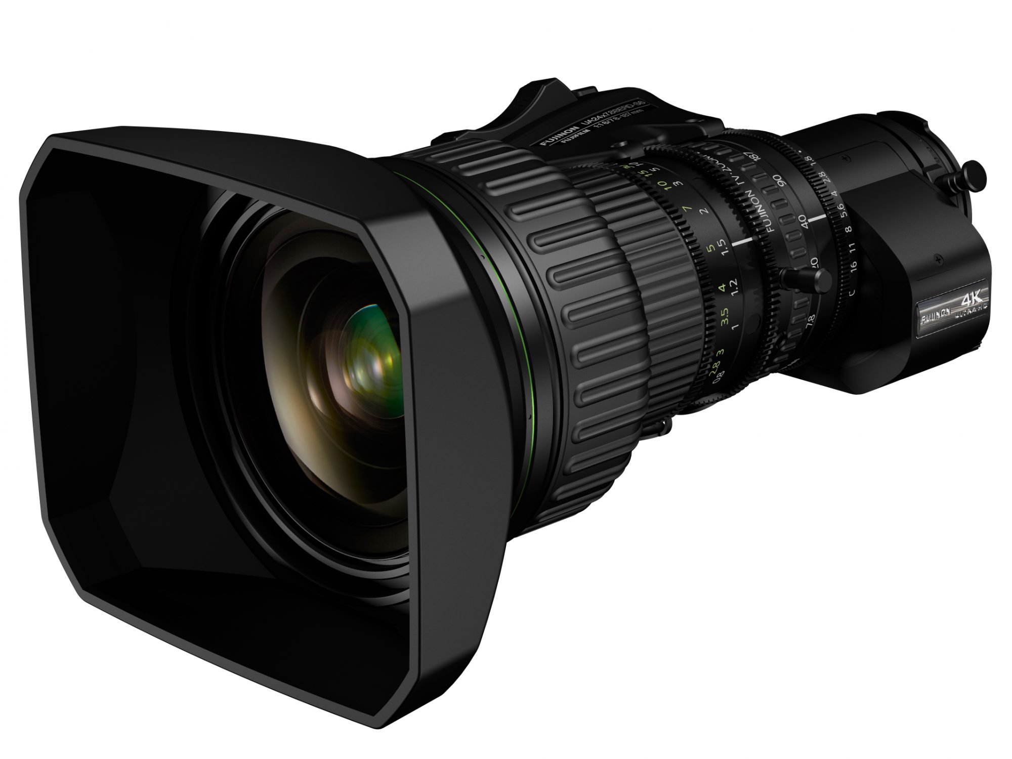 富士フイルム、世界最小・最軽量の4K対応放送用レンズ FUJINON UA24x7