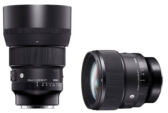 シグマ、フルサイズミラーレス用大口径単焦点レンズ SIGMA 85mm F1.4