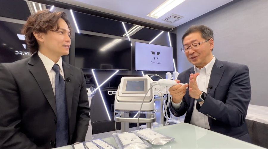 特許取得の「シミプラズマネオ×炭酸・水素パックの同時施術」について