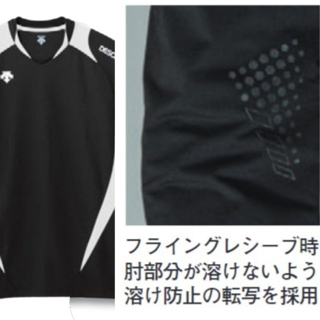 1枚までメール便OK】デサント(DESCENTE) 長袖 プラクティスシャツ