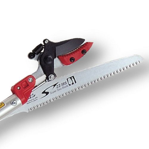 アルス 伸縮高枝鋏ズームチョキKタイプアンビルつかみ付 184ZKA-3.0-5D