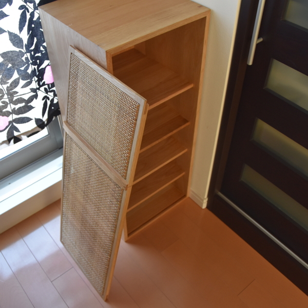 scope パントリー角 OAK 食器割壱◇キッチンの食品ストックに便利な