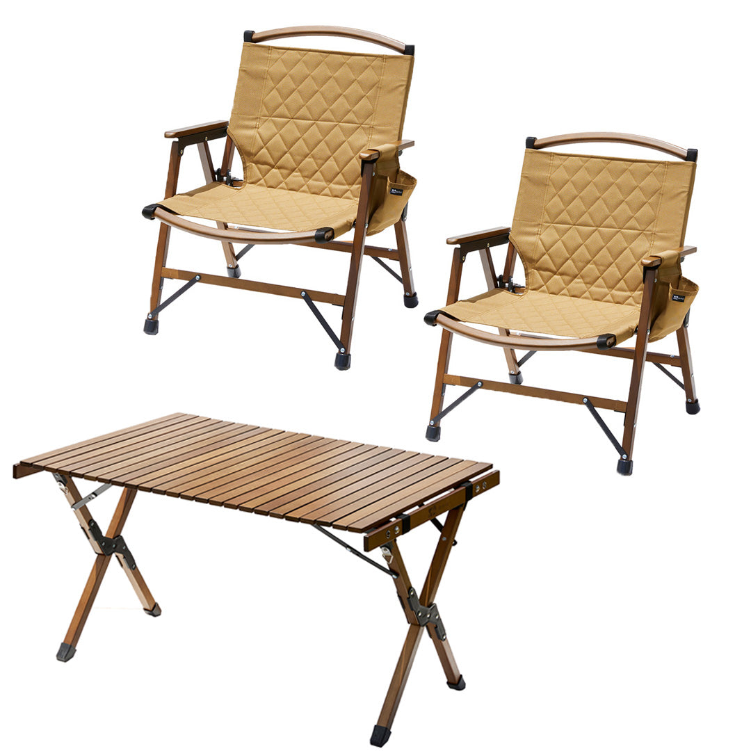 WAQ Folding Wood Chair ウッドチェア アウトドア用ウッドチェア