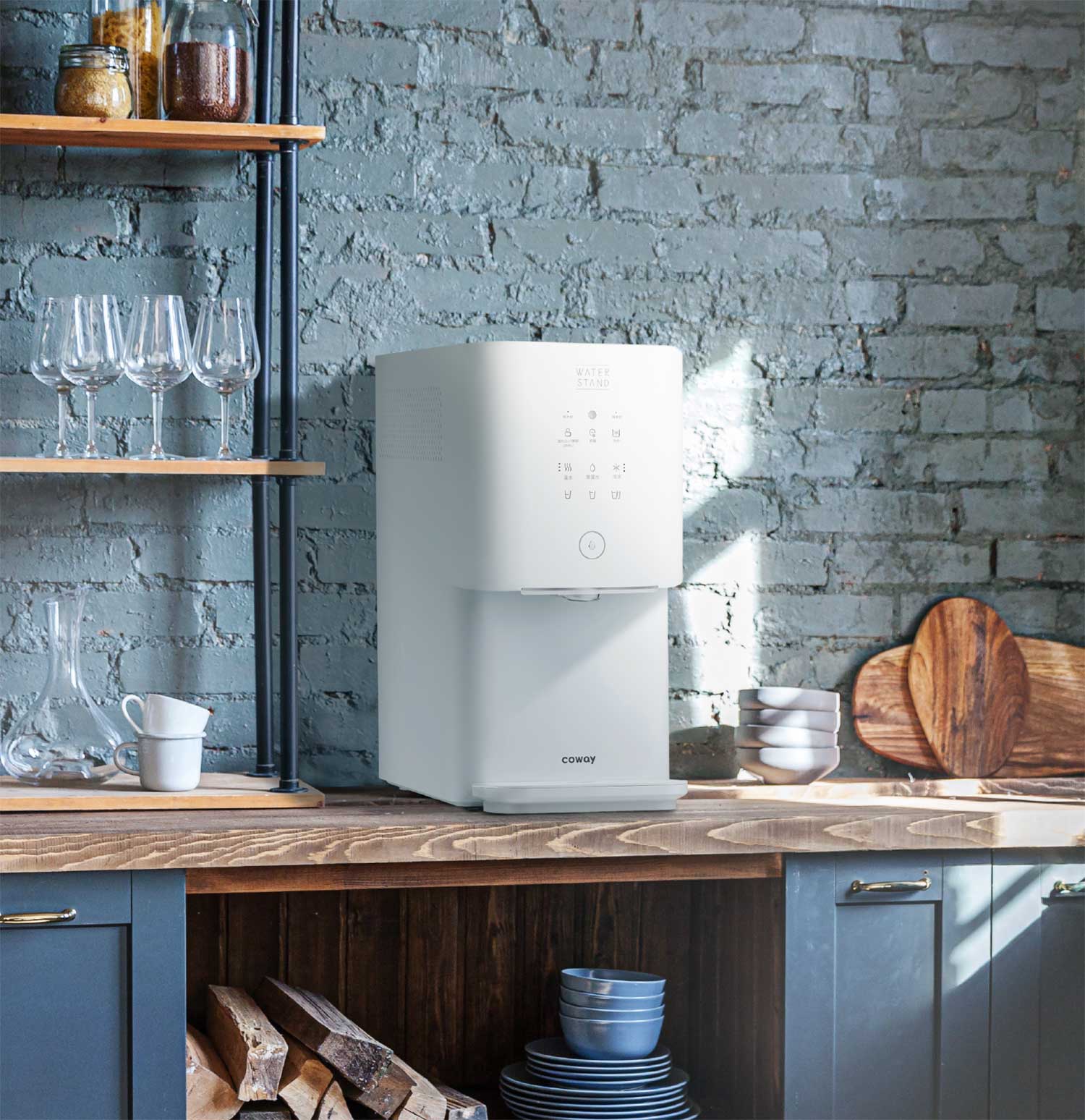 S3｜水道直結の卓上ピュアウォーター(RO水)サーバー ウォータースタンド