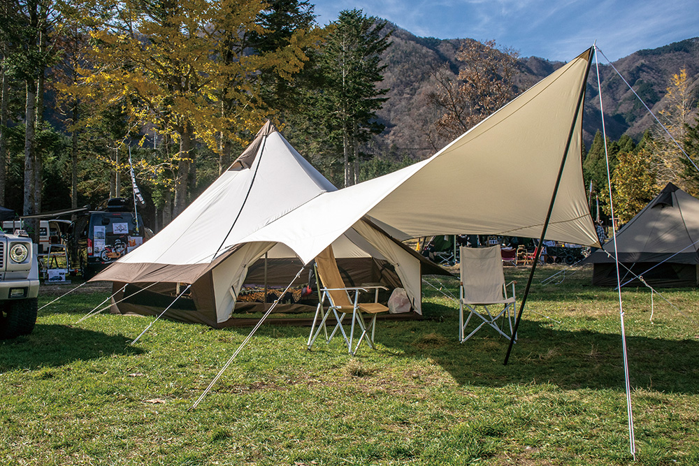 小川張り」を極めるための、オガワの五角形TCタープが登場！ | GO OUT WEB