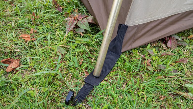 レトロな外観がソソるogawaの名作ロッジ型テントが、TC素材をまとって