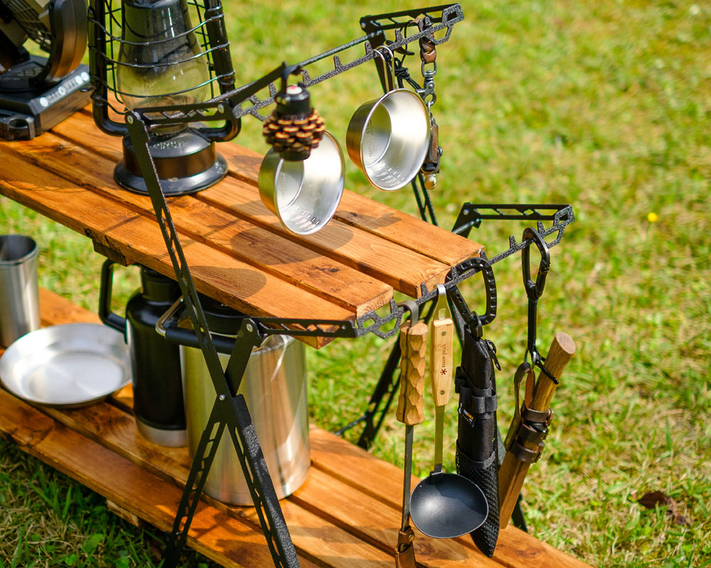 ギア吊るし放題！ 一台で何度もおいしい、ネイチャートーンズの多機能