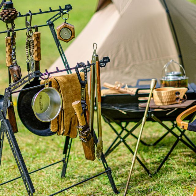 ギア吊るし放題！ 一台で何度もおいしい、ネイチャートーンズの多機能