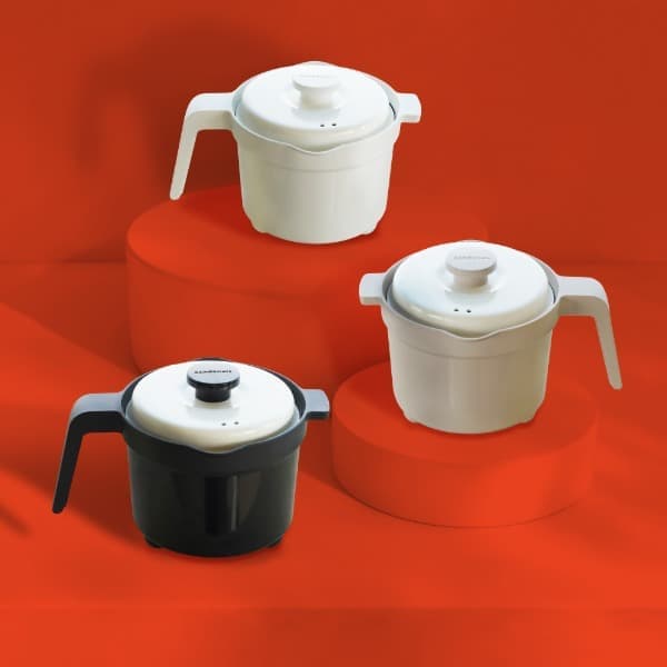 Rangemate Mug Pot Microwave – Nonstick Infrared Cooker for Rice