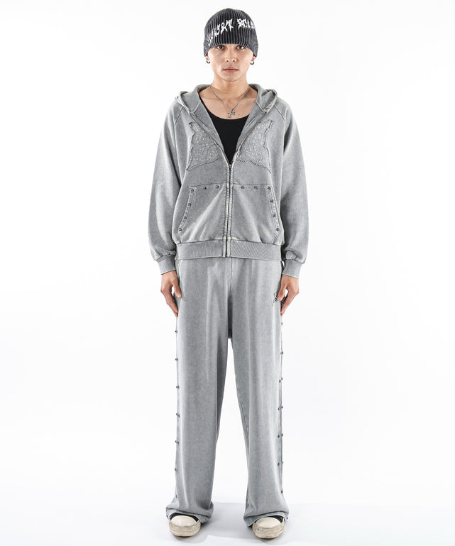 ブリーチスタッズロゴスウェットパンツ｜WEGO（ウィゴー） – WEGO