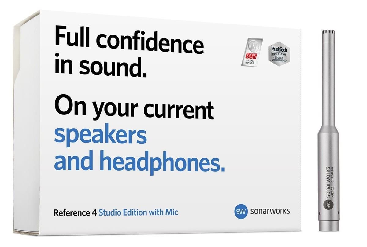 Sonarworks - Reference 4 Studio edition (с микрофоном/коробка
