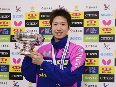 水谷隼選手が木下グループと所属契約 | 卓球王国WEB