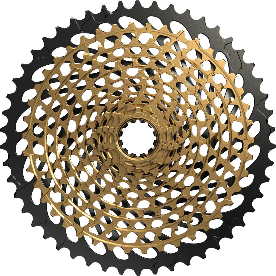 SRAM XX1 Eagle XG-1299 Cassette - 12 Speed, 10-50t, Gold/Black