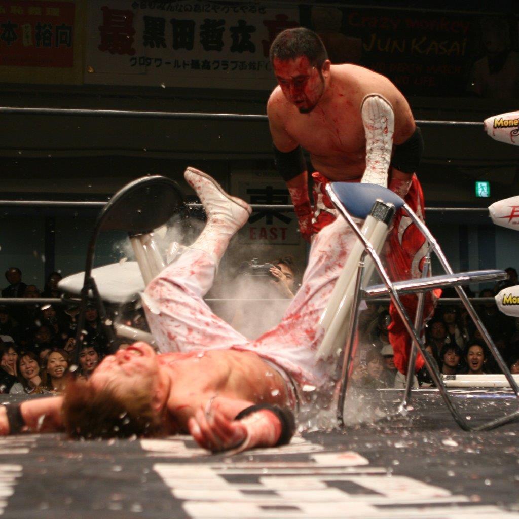 名勝負プレイバック◎佐々木貴vs宮本裕向（BJW認定デスマッチヘビー級