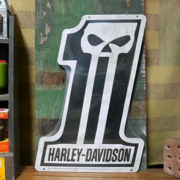 ハーレーダビッドソン HARLEY-DAVIDSON パーキングオンリー エンボス