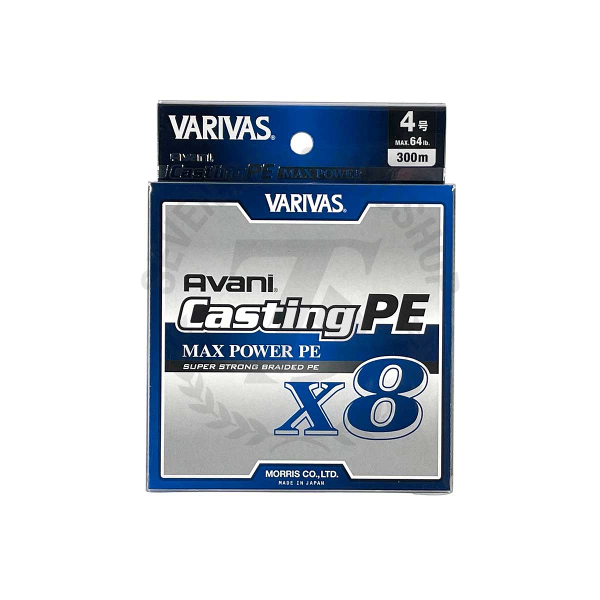 Varivas Avani Casting PE Max Power PE X8 300m #PE-4 (White Marking