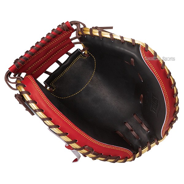 野球 ザナックス 軟式キャッチャーミット トラスト カラフルライン