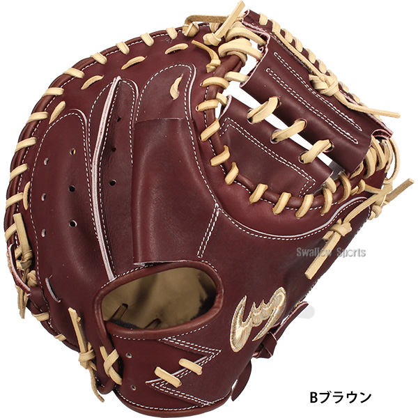 野球 ジームス 硬式ミット グラブホルダー付き キャッチャーミット