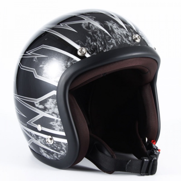 STING(ブラック) | ジェットヘルメット | 72JAM ジャムテックジャパン