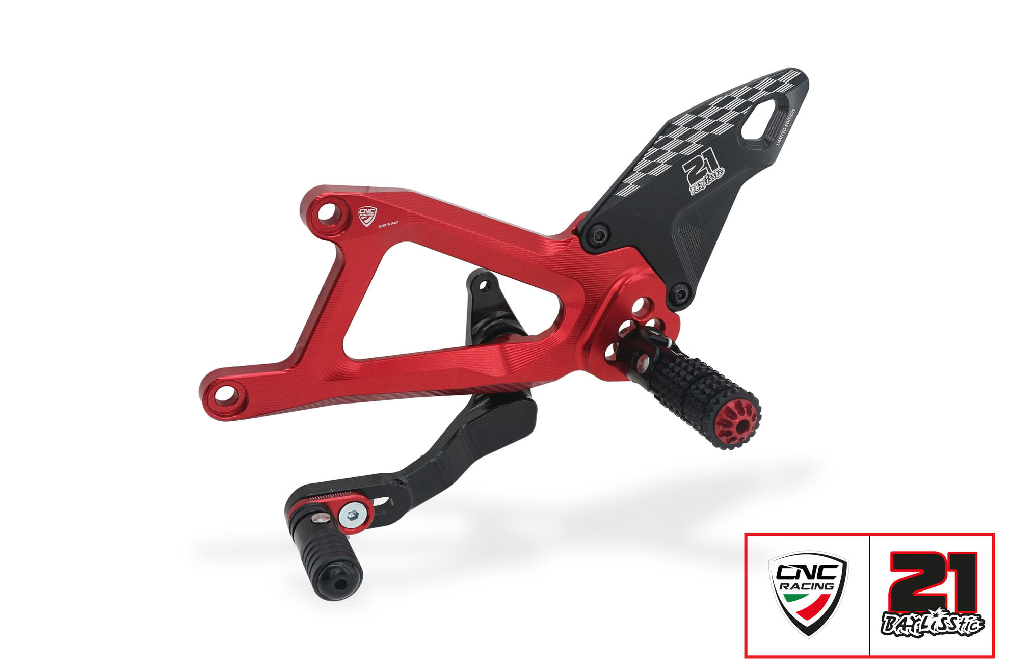 Adjustable rearsets Ducati Panigale V4 - Troy Bayliss Limited
