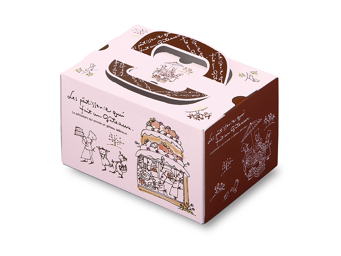 パッケージ中澤 ノエル ピクニック 18号 (本体) | ロールケーキ箱