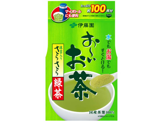 伊藤園 お～いお茶 抹茶入りさらさら緑茶 80gが873円 通販【ココデカウ