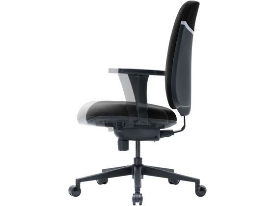 サンワサプライ 高機能ハイバックオフィスチェア ブラック SNC-T160BK