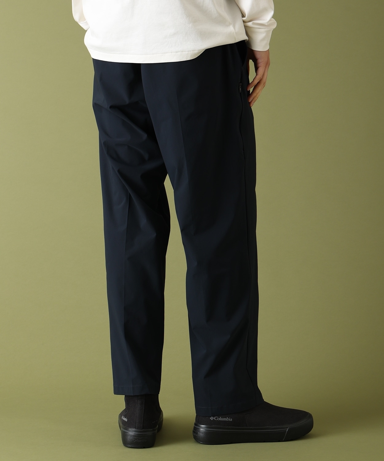 COLUMBIA BLACK LABEL】トラッパーヘイツワンタックパンツ(S Dark