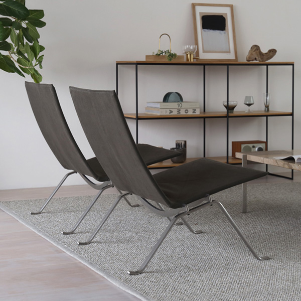 北欧ラウンジチェアの最高傑作PK22が”特別価格“で | インテリア