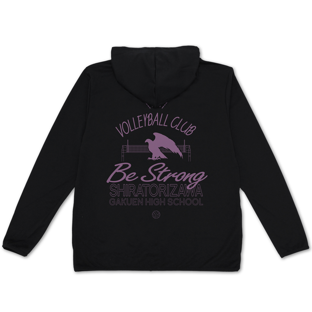 白鳥沢学園高校バレーボール部 薄手ドライパーカー [ハイキュー
