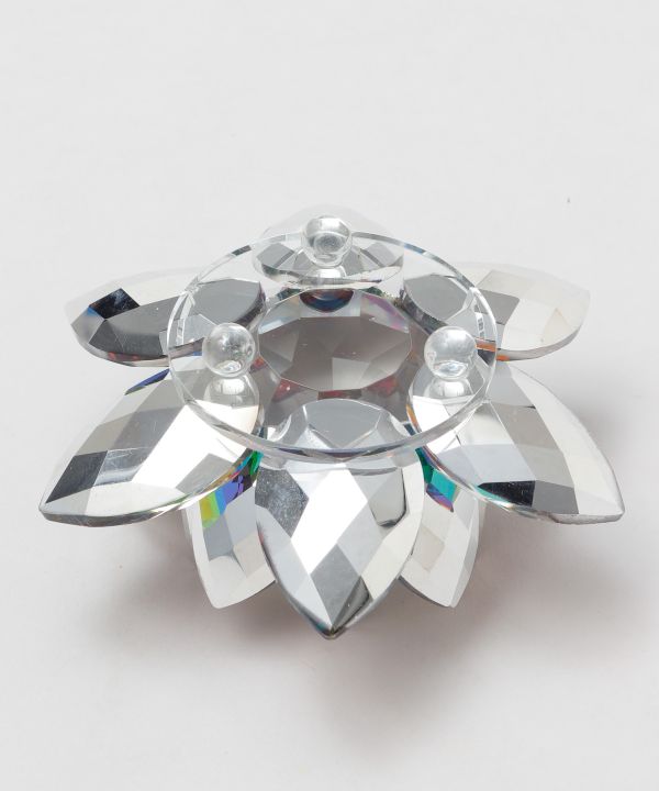 ガラスロータスミラー L(BLACK): 『チャイハネ』公式通販