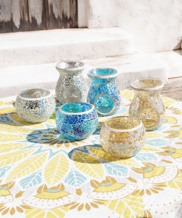 モザイクアロマポット(BLUE): 『チャイハネ』公式通販