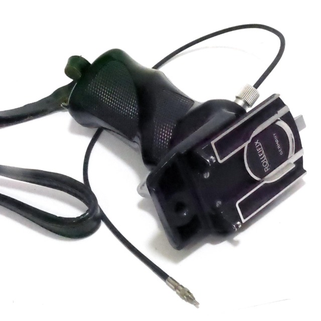 ドイツ製 ローライ純正 ローライピストルグリップ 革ストラップ＋