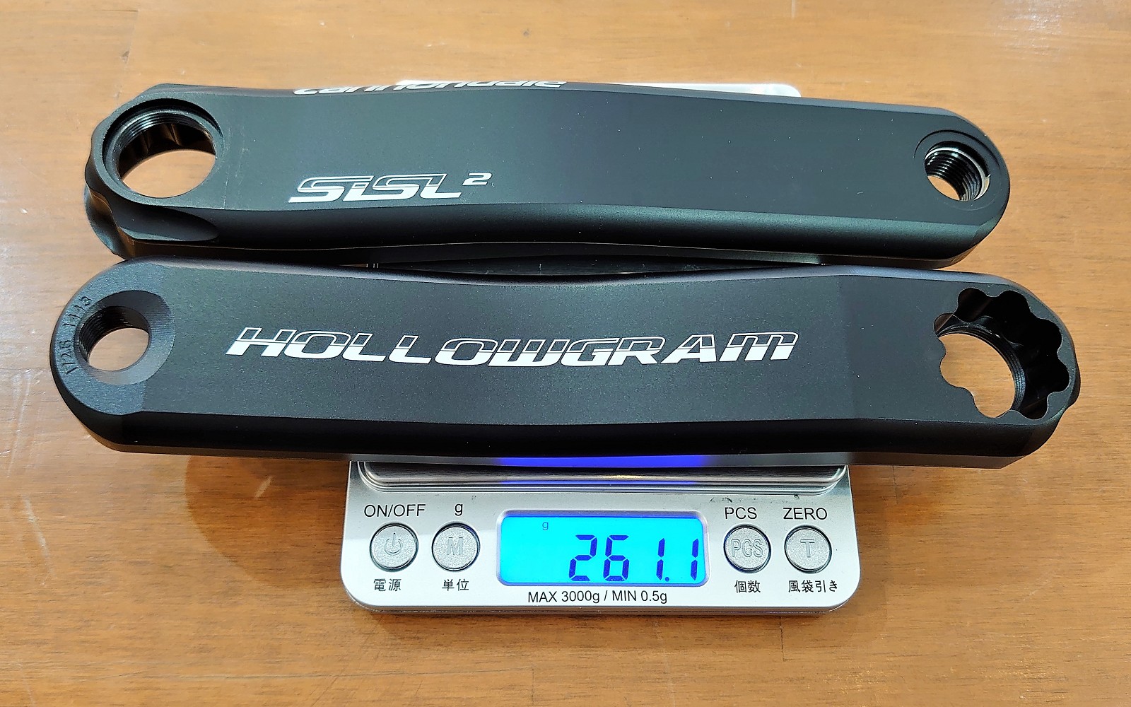 キャノンデール乗りなら外せない！ ─ HOLLOWGRAM SiSL2クランク