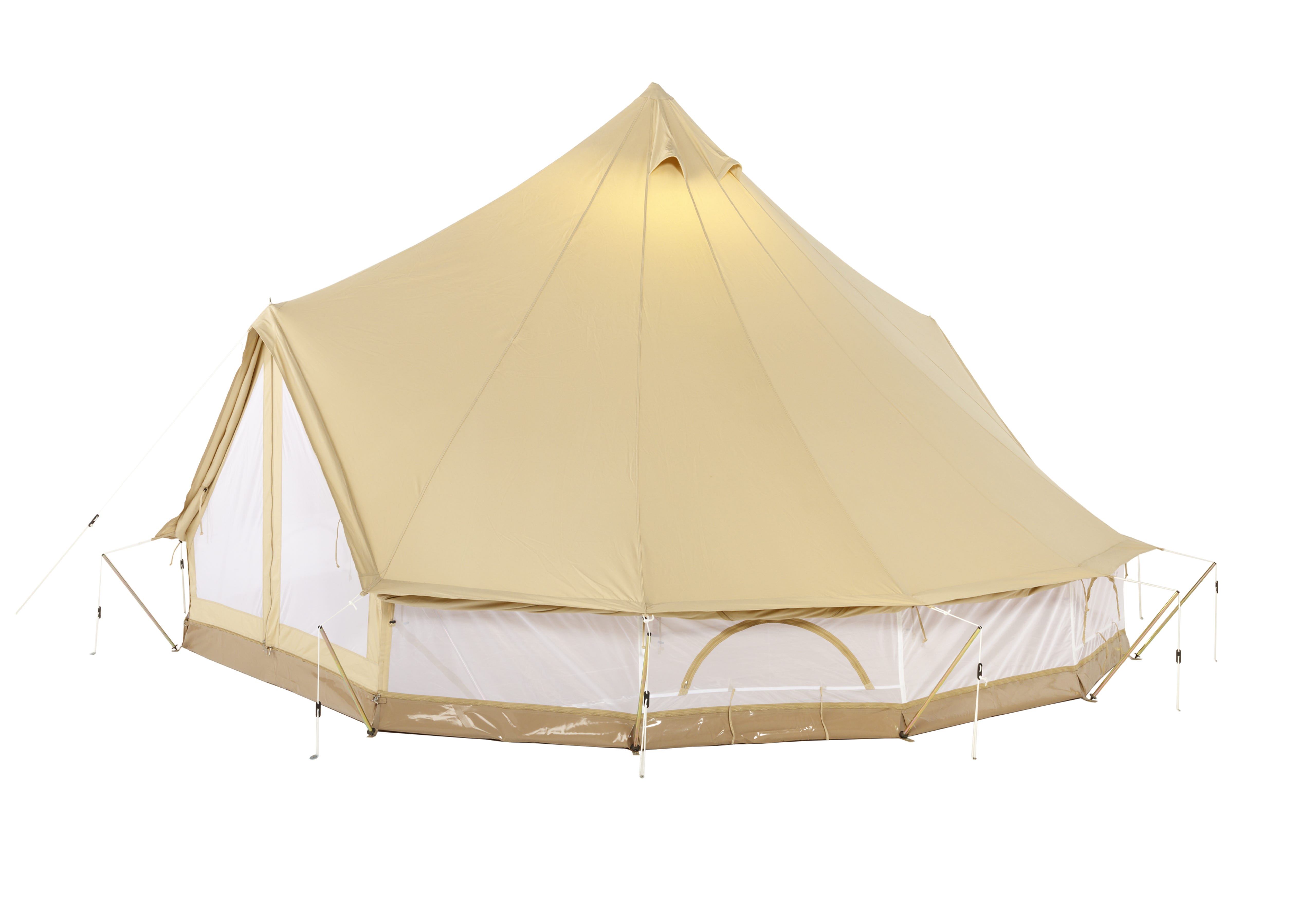 Sibley ProTech 500 DD: Dual-Door Luxury Tent | CanvasCamp