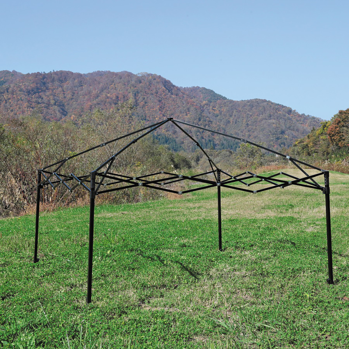 クイックシェード250UV-Sブラック(キャスターバッグ付) - アウトドア