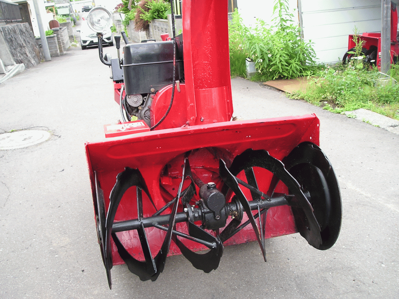 除雪機 ヤナセ 10馬力除雪機 810HST 走行 HST｜除雪だよ！全員