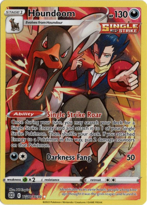 ヘルガー CHR 海外版 英語版 Houndoom - TG10/TG30 -【Card Chicken】