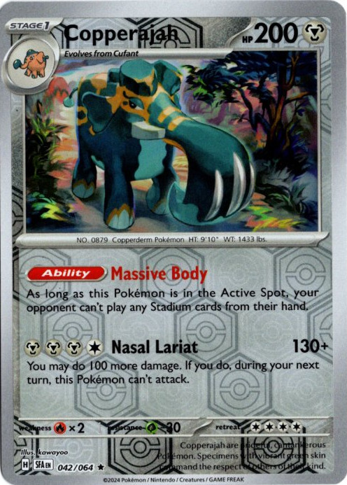 ダイオウドウ 海外版 英語版 リバホロ Copperajah - 042/064 -【Card