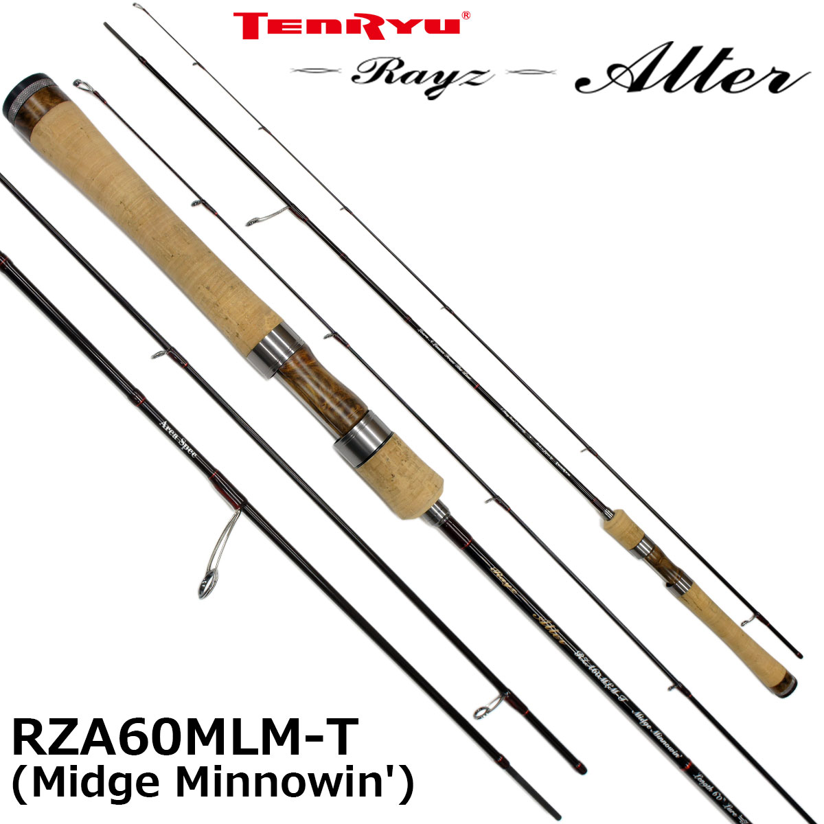 テンリュウ(TENRYU) レイズ(Rayz) オルタ RZA60MLM-T (Midge Minnowin