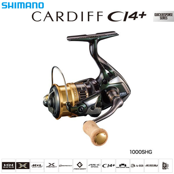 シマノ(SHIMANO) 18 カーディフ CI4+ 1000SHG カーディフ XR ☆NEW