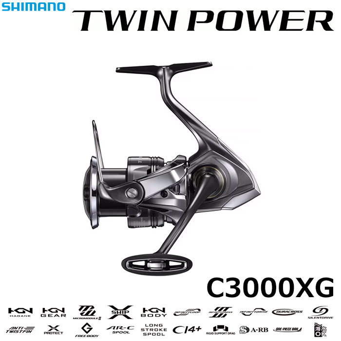 シマノ(SHIMANO) 24 ツインパワー C3000XG ☆特別割引品 ツインパワー
