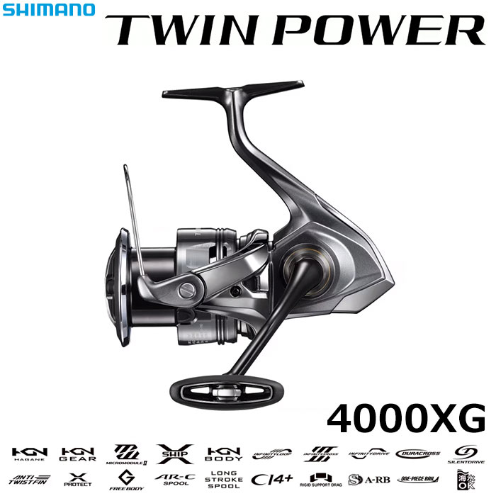 シマノ(SHIMANO) 24 ツインパワー 4000XG ☆特別割引品 ツインパワー